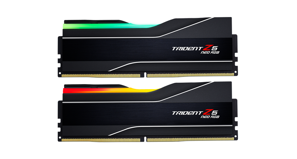 G.Skill Trident Z5 Neo RGB 32GB (2x16GB) DDR5-6000 CL30 Desktop Memory Kit AMD EXPO