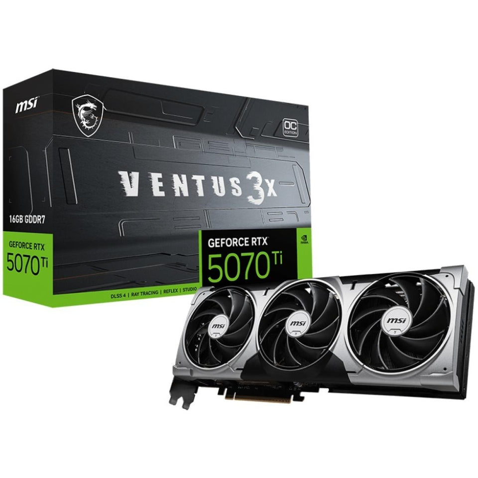 MSI G507T-16V3C RTX 5070 TI 16GB Graphics Card