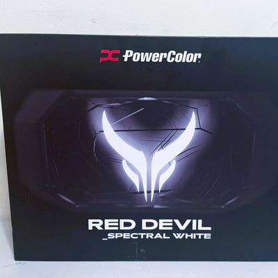 AMD RX 9070 XT Red Devil Spectral White Edition 16GB AMD RX 9070 XT Red Devil Spectral White Edition 16GB - High-performance gaming hardware