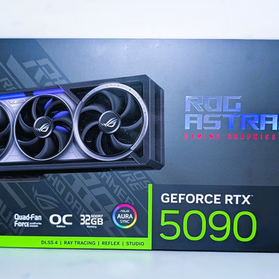 ASUS ROG Astral GeForce RTX 5090 32GB GDDR7 Graphics Card ASUS ROG Astral GeForce RTX 5090 32GB GDDR7 Graphics Card - High-performance gaming hardware