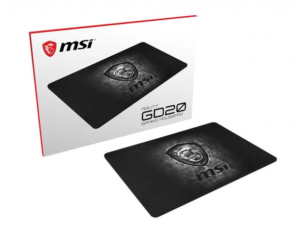 High-performance gaming hardware: MSI Agility GD20 Premium Gaming Mouse Pad - Premium gaming hardware MSI Agility GD20 Premium Gaming Mouse Pad - High-performance gaming hardware for elite gaming performance at GPUElite