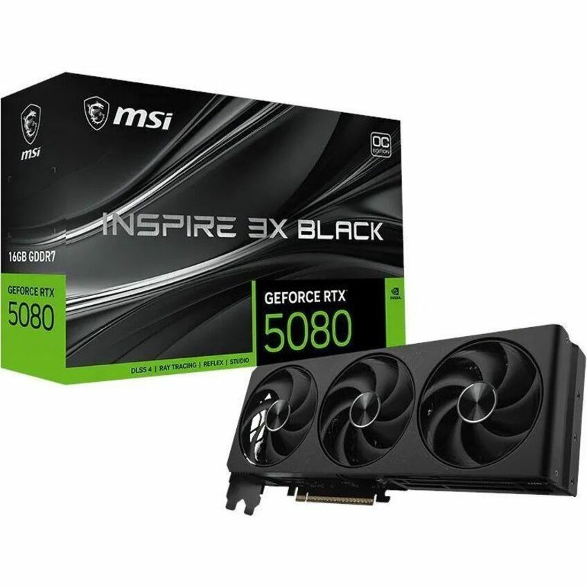 MSI GeForce RTX 5080 16G INSPIRE 3X OC Graphics Card: GPUElite Buyer Guide
