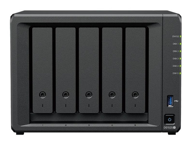 SYNOLOGY AMERICA CORP. SYNOLOGY AMERICA CORP. SYNOLOGY AMERICA CORP. SYNOLOGY AMERICA CORP. SYNOLOGY AMERICA CORP. SYNOLOGY AMERICA CORP. SYNOLOGY AMERICA CORP. SAT5221-960G SYNOLOGY DS1525+ 5-Bay Plus Series DiskStation NAS, Diskless, Home Office