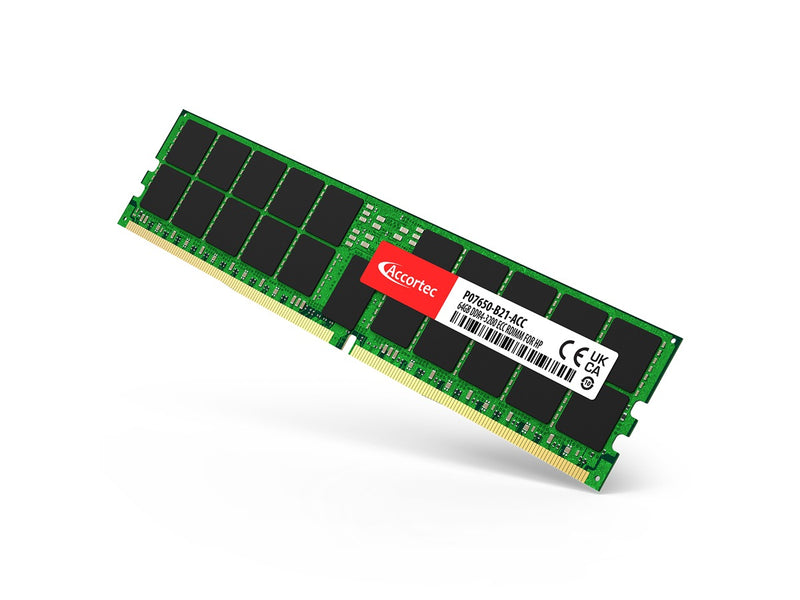 ACCORTEC INCORPORATED 64GB DDR4-3200 ECC RDIMM Server Memory P07650-B21