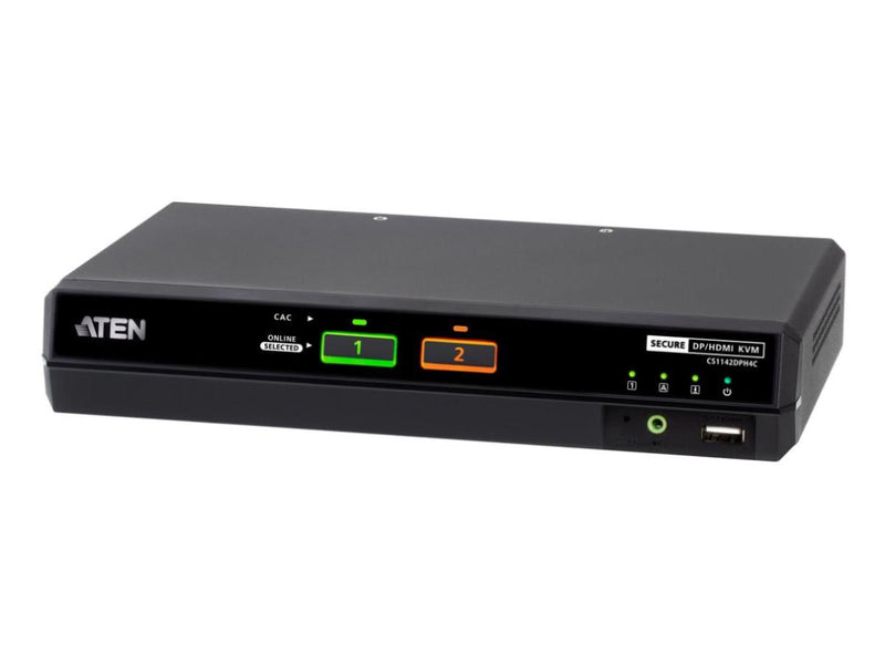 ATEN CS1142DPH4C 2-PORT DUAL DISPLAY UNIVERSAL SECURE KVM PP4.0 (HDMI /