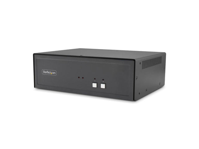 STARTECH.COM CK4-HP102C Secure 2-Port KVM Switch, HDMI or DisplayPort, 4K 60Hz, NIAP 4.0 Desktop KVM, Metal Housing, CAC Port, Made in the USA