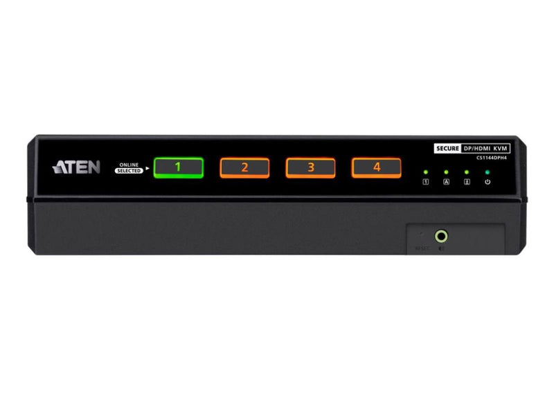 ATEN CS1144DPH4 4-PORT DUAL DISPLAY UNIVERSAL SECURE KVM PP4.0 (HDMI /