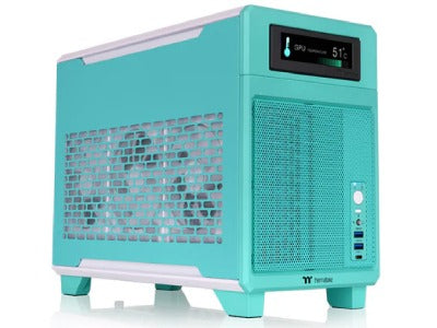 Thermaltake TR100 Mini Tower Computer Case Mint Strawberry - Product image 3