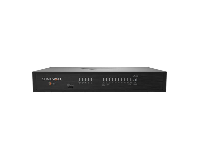 SONICWALL INC 03-SSC-6973 Sonicwall TZ480 TotalSecure Advanced Edition 1-Year Business Firewall Security A