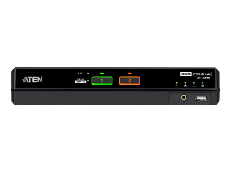 ATEN CS1142DPH4C 2-PORT DUAL DISPLAY UNIVERSAL SECURE KVM PP4.0 (HDMI /