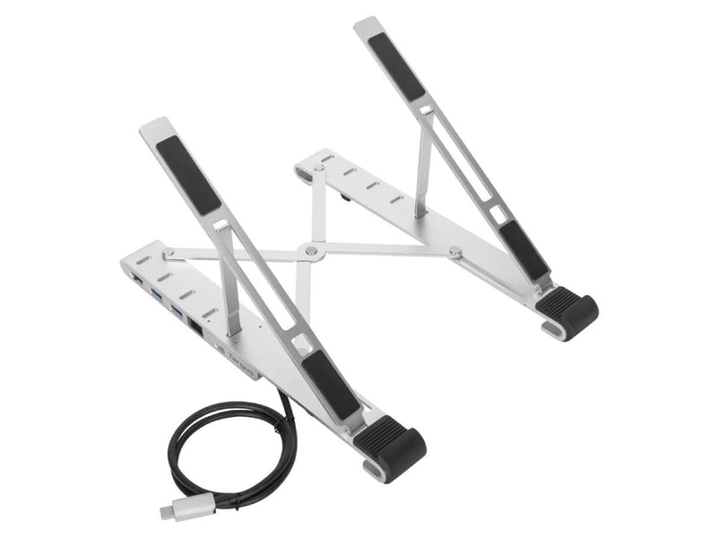 PORTABLE LAPTOP TABLET STAND+DOCK SILVER - Product image 3