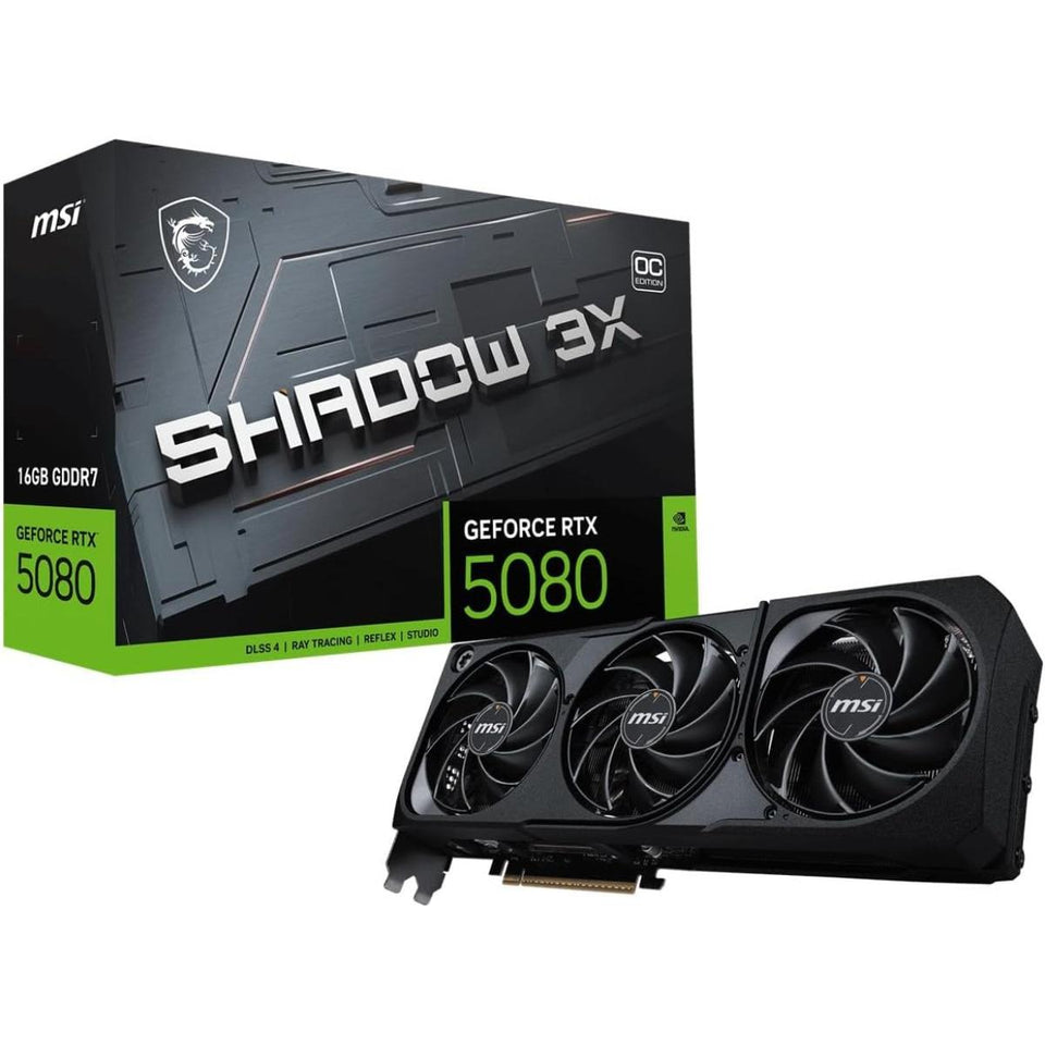 MSI G5080-16S3C RTX 5080 16GB OC Graphics Card
