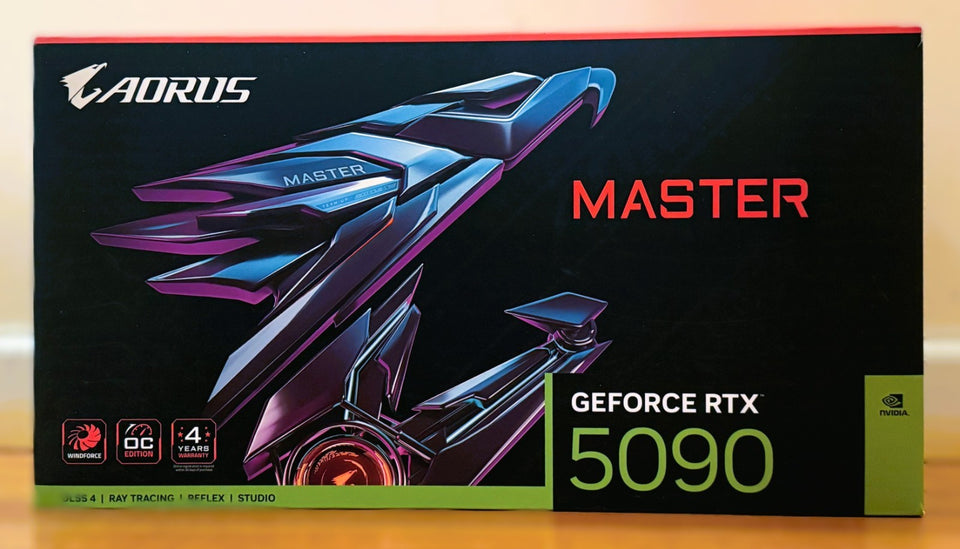 GIGABYTE NVIDIA GeForce RTX 5090 Graphics Card 32GB GDDR7