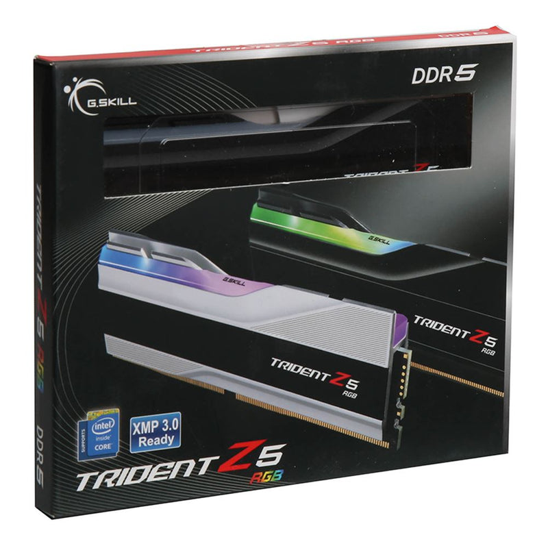 G.Skill Trident Z5 RGB 32GB (2x16GB) DDR5-6000 PC5-48000 CL36 Dual Channel Desktop Memory Kit F5-6000J3636F16GX2-TZ5RK