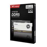 TeamGroup XTREEM CKD 48GB (2x24GB) DDR5-8800 PC5-70400 CL42 Dual Channel Desktop Memory Kit