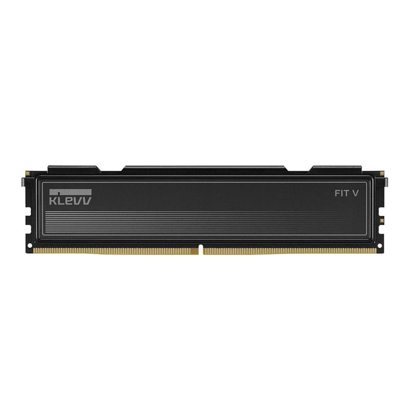 KLEVV FIT V 32GB (2x16GB) DDR5-5600 PC5-44800 CL30 Dual Channel Desktop Memory Kit 5AGU880-56K300L Jet Black