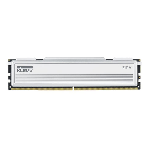 KLEVV FIT V 32GB (2x16GB) DDR5-6000 CL28 Dual Channel Desktop Memory Kit Ceramic White - K5AGU880-60B280F