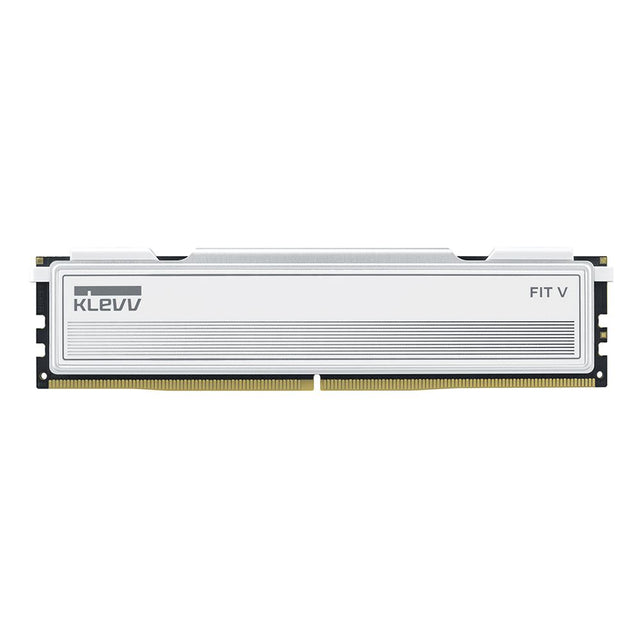 KLEVV FIT V 32GB (2x16GB) DDR5-6000 CL28 Dual Channel Desktop Memory Kit Ceramic White - K5AGU880-60B280F