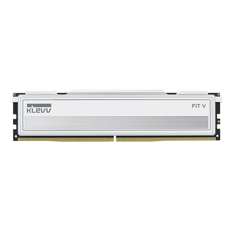 KLEVV FIT V 32GB (2x16GB) DDR5-6000 CL28 Dual Channel Desktop Memory Kit Ceramic White - K5AGU880-60B280F