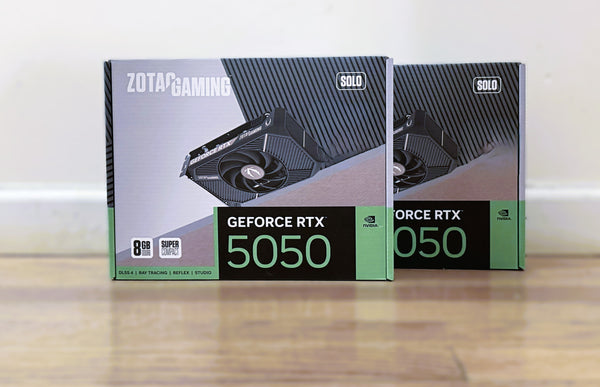 Zotac NVIDIA GeForce RTX 5050 Solo Single Fan 8GB GDDR6 PCIe 5.0 Graphics Card - Premium NVIDIA RTX 5090 GPU or gaming laptop at GPUElite with fast US shipping