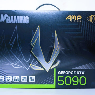 NVIDIA GeForce RTX 5090 AMP Extreme Infinity OC Triple Fan 32GB GDDR7 PCIe 5.0 Graphics Card - High-performance gaming hardware