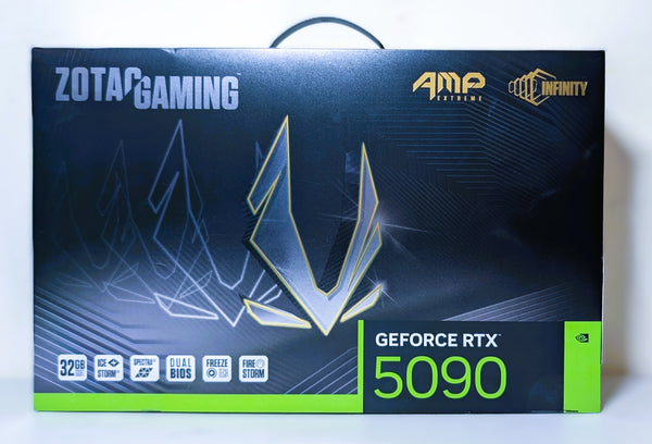 NVIDIA GeForce RTX 5090 AMP Extreme Infinity OC Triple Fan 32GB GDDR7 PCIe 5.0 Graphics Card - Rtx 5090 gpus for elite gaming performance at GPUElite