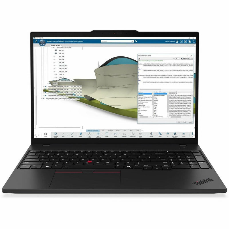 Lenovo ThinkPad P16s Gen 4 16" Laptop Ryzen AI 7 Pro AI 7 Pro 350 64GB RAM 1TB SSD Radeon 860M 21QR001DUS