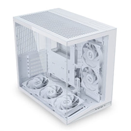 Lian-Li CS O11DMIV2FW Mini Tower White 2x2.5SSD or 2x3.5HDD ATX MATX m-ITX