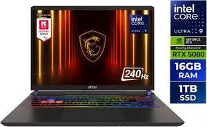 MSI VECTOR 16 HX AI A2XWIG-050US U9-275HX/5080/16G/TB/WIN11HOME