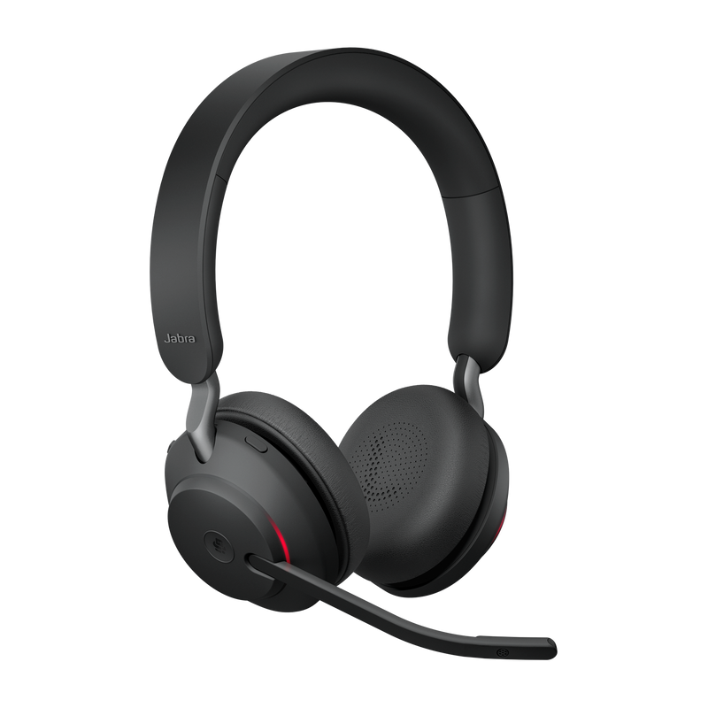 26599-999-889-01 Jabra Evolve2 65 USB-C MS Stereo with Charging stand - Black