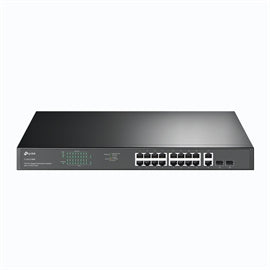 TLSG1218MP TP-Link SWT TL-SG1218MP 18-Port Gigabit Rackmount Switch w 16-Port PoE+ Retail