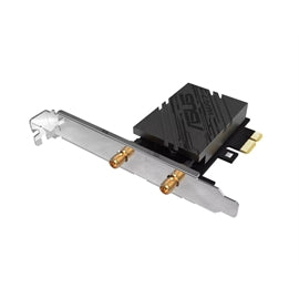 ASUS TeK PCEBE90BT ASUS NT PCE-BE90BT WiFi 7 PCI-E Adapter with 2 external antennas TAA Retail