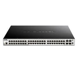 DGS151052XMP D-Link NT DGS-1510-52XMP 52PT DGS-1510 Gigabit PoE Switch 10GbE SFP+ 370W