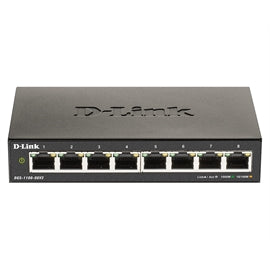 DGS110008V2 D-Link SWT DGS-1100-08V2 8Port Gigabit Switch DGS-1100 Smart Managed Retail