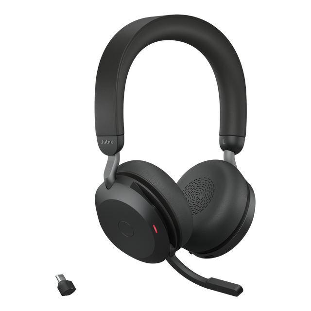 Jabra Evolve2 75 USB-C UC Wireless Headset - Black