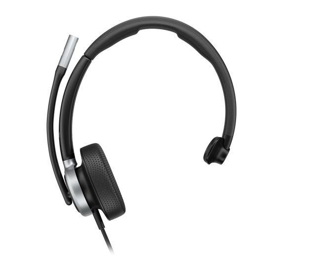 C01C3AA#AC3 HP POLY HEADSETS HP POLY MISSION 615 MONAURAL USB WIRED HEADSET