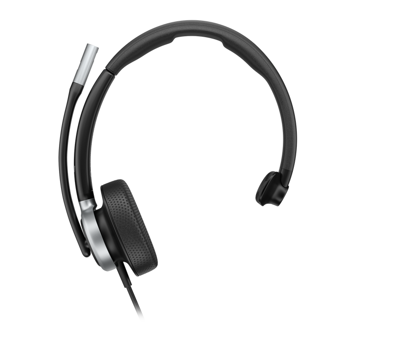 C01C3AA#AC3 HP POLY HEADSETS HP POLY MISSION 615 MONAURAL USB WIRED HEADSET