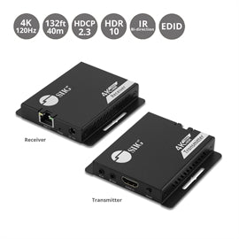 CEH27L11S1 SIIG AC CE-H27L11-S1 4K 120Hz HDMI Extender with IR EDID Nearly zero latency