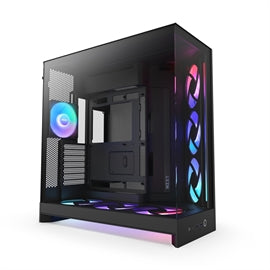 CMH92FBP1 NZXT CS CM-H92FB-P1 H9 FLOW RGB+ Mid Tower Tinted TG Black Retail