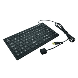 JKUS0911S1 SIIG KB JK-US0911-S1 Industrial Medical Grade Washable Backlit Keyboard