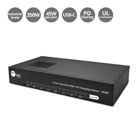 IDUS0E11S1 SIIG AC ID-US0E11-S1 8-Port Industrial USB-C PD Charging Station 350W