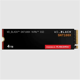 WDBELH0040BBKWRSN SanDisk SSD WDBELH0040BBK-WRSN 4TB WD_BLACK SN7100X NVMe PCIe4 Retail