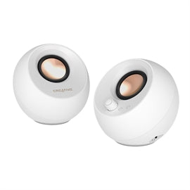 Creative Labs Creative SPK 51MF1710AA003 Pebble Pro Minimalist2.0 USB-C SPK w BT5.3 White