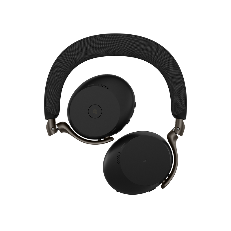 HCS230W Jabra Evolve3 75 MS - USB-C with Dongle - Black (Wireless Charging Pad)