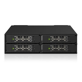 Cremax (ICY DOCK) Cremax (ICY DOCK) MB699V5PB ICY DOCK RD MB699V5P-B ToughArmor 4Bay PCIe 5.0 U.2 U.3 NVMe SSD Mobile Rack