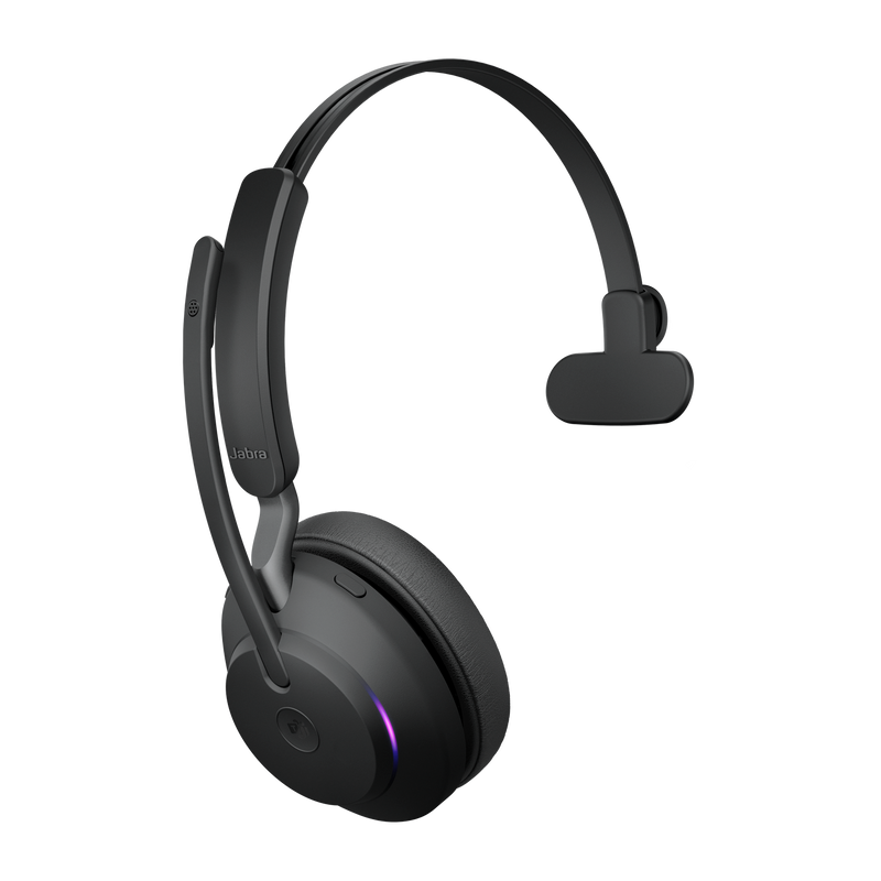 26599-899-989-01 Jabra Evolve2 65 USB-A MS Mono with Charging Stand - Black