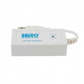 Hiro Inc HiRO Network H50228 V92 56K External USB Data Fax Dial Up Internet Modem RTL