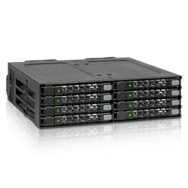 Cremax (ICY DOCK) Cremax (ICY DOCK) MB998SPB ICY DOCK ToughArmor MB998SP-B 8x2.5 SATA 7mm Drive Hot Swap Mobile Rack RTL