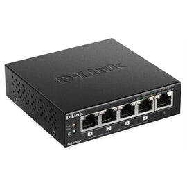 DGS1005P D-Link NT DGS-1005P 5-Port Gigabit Unmanaged Switch with 4 PoE Ports Retail