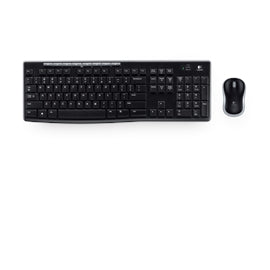 920004536 Logitech Keyboard Mouse 920-004536 Wireless Combo MK270 2.4GHz Black Retail